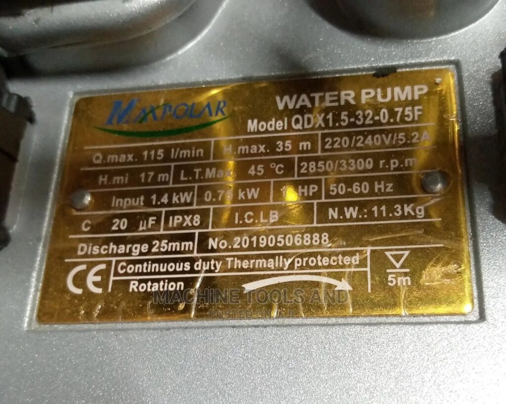 maxpolar pump – Prismart Enterprises