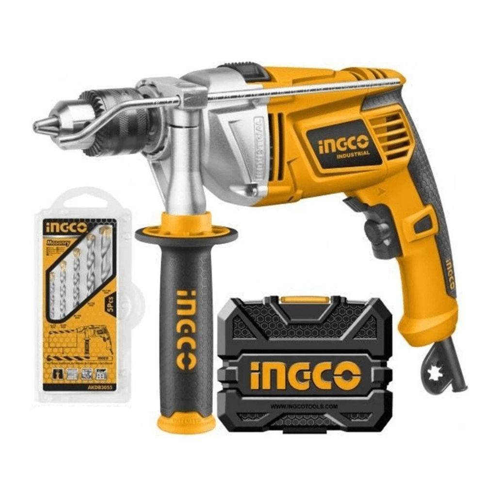 Ingco-Lithium-Ion-Impact-Drill-ID11008-1.png Ingco 1100w Impact Drill with Hammer Function ID11008-1 - Image 1