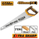 Ingco Hand saw Size: 18"(450mm) - Image 2