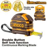 Ingco Steel measuring tape 5mx19mm - Image 2