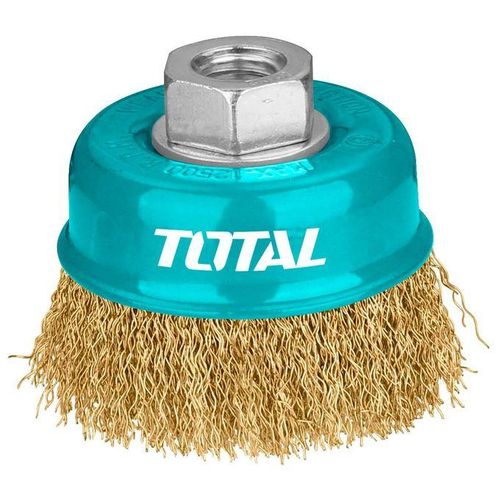 1-6-5.jpg Total Wire cup brush Dia: 75mm, 3" - Image 1