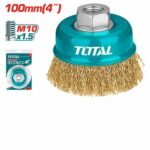 Total Wire cup brush Dia: 100mm, 4" - Image 2