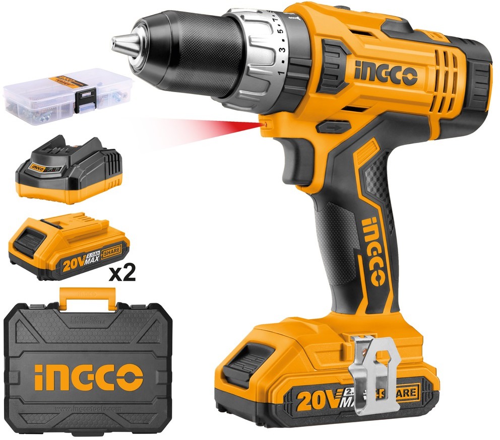 20200814095048HZOUEVBXJQBVG_full.jpg Ingco Lithium-ion impact drill 55Nm 20v - Image 1