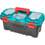 Total 17" Plastic tool box