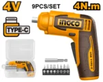 Ingco Cordless screwdriver 4v - Image 3