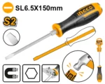 Ingco Slotted go-through screwdriver - Image 2
