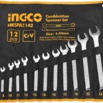 Ingco 12Pcs Combination spanner set