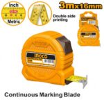 Ingco Steel measuring tape 3mx16mm - Image 3