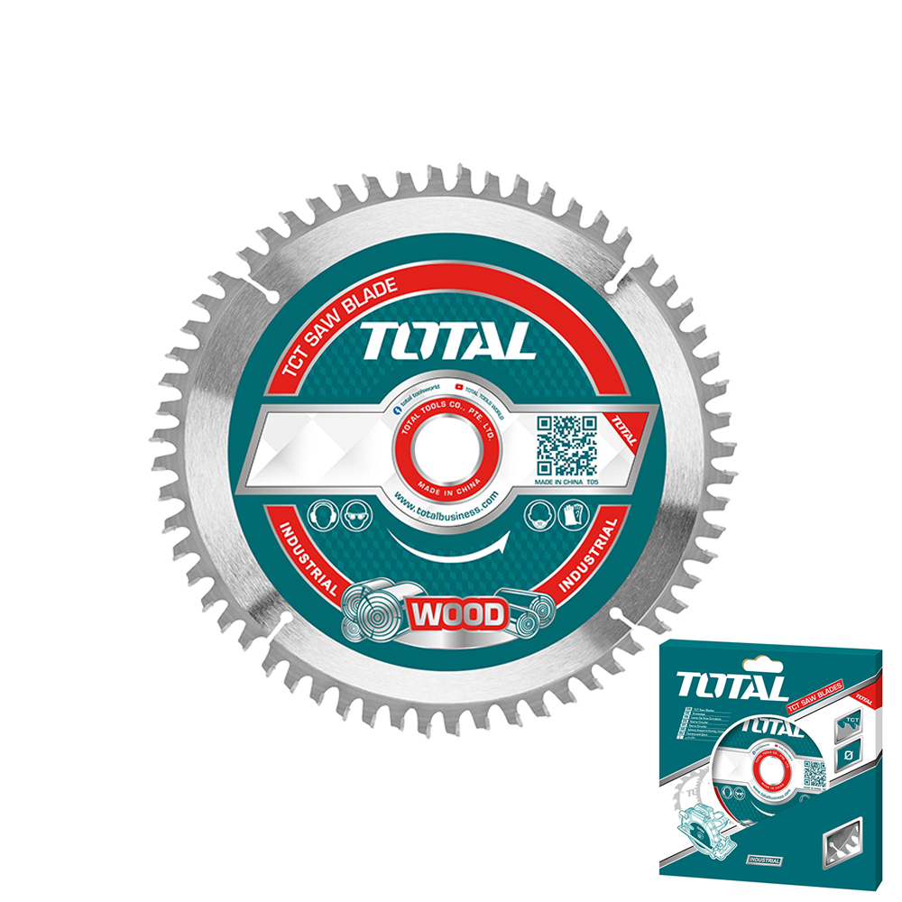 HardwareStore-TotalTools-PowerToolsAccessories-TCTSawBlade-4.5-TAC231255.jpg Total TCT saw blade 115mm(4-1/2") 40T - Image 1