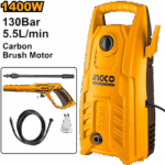 Ingco High pressure washer 1400W 130Bar (1900PSI) - Image 3