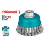 Total Wire cup brush Dia: 100mm, 4" - Image 2