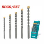 Total Hammer drill bits set 5 PCS - Image 4