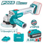 Total Lithium-Ion angle grinder 20v 115mm - Image 3