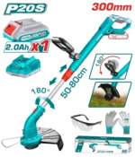 Total Lithium-ion grass trimmer 20v - Image 3