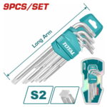 Total 9pcs torx key set Material：Cr-V - Image 3