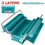 Total Tool box Size:495*200*295mm 3 Layers - Image 2
