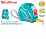 Total Steel measuring tape Length & width:5mx25mm - Image 3