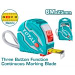 Total Steel measuring tape Length & width:8mx25mm - Image 3
