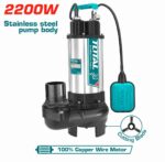 Total Sewage submersible pump :2200W(3.0HP) Max.head:13m - Image 2