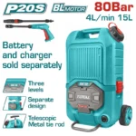 Total Cordless pressure washer :80Bar - Image 3
