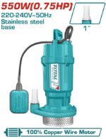 Total Submersible pump 550W(0.75HP) Max.head:25M - Image 3