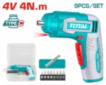 Total Lithium-Ion cordless screwdriver Voltage: 4V - Image 3
