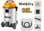 Ingco Vacuum cleaner 30l - Image 3