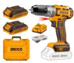 Ingco Lithium-Ion cordless drill 45Nm 20v