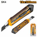 Ingco Snap-off blade knife 18mmx100mm - Image 3